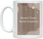 Minimalist Coffee Mug by Unknown