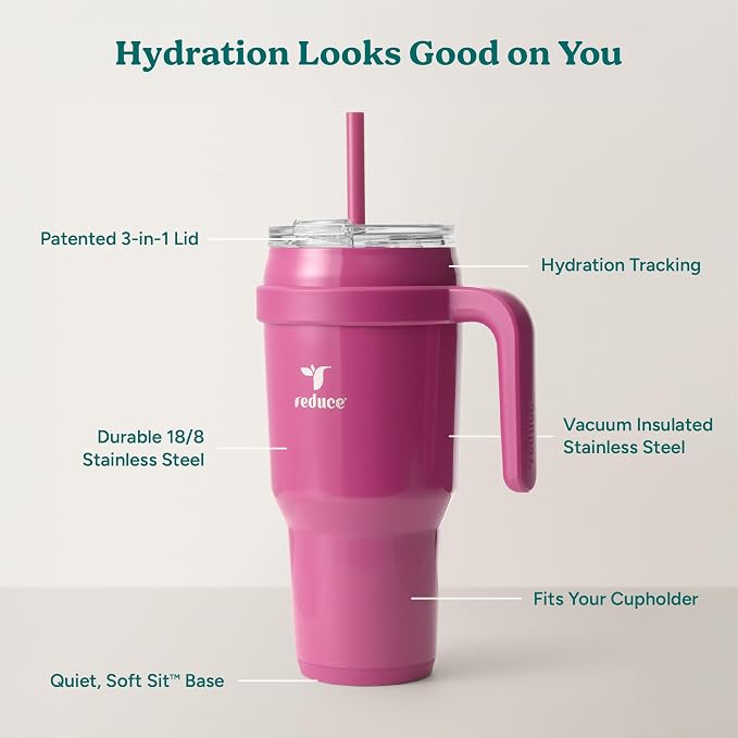 REDUCE 40 oz Stainless Steel Tumbler - Image 4
