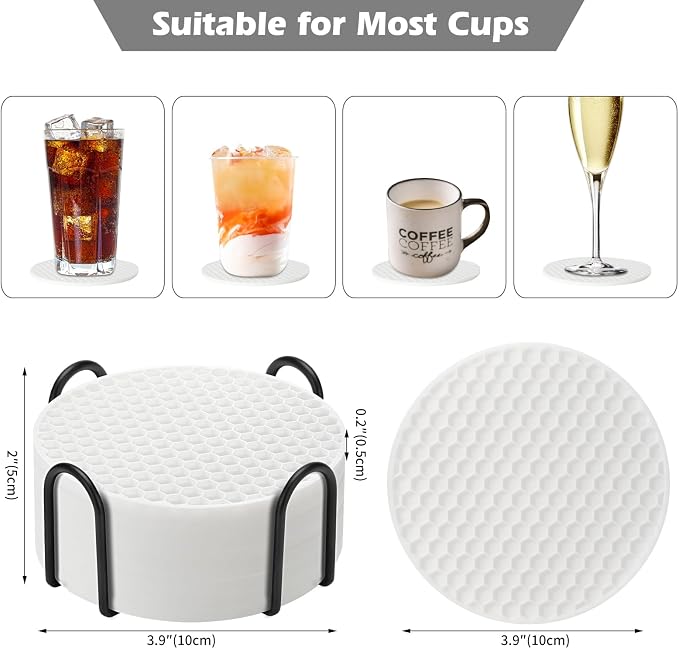 Silicone Coaster Set of 16 - Image 3