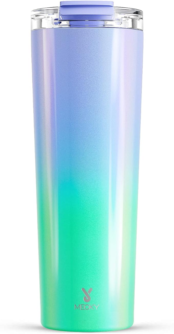 Meoky 30 oz Insulated Travel Coffee Mug: Leak Proof Lid, Fairyland | Stainless by MEOKY