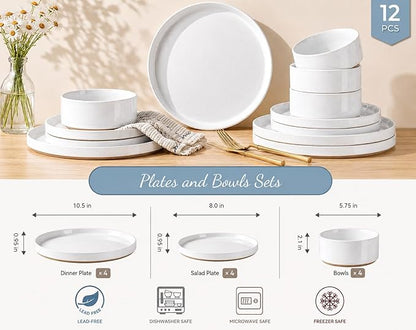 AmorArc Stoneware Dinnerware Sets - Image 2