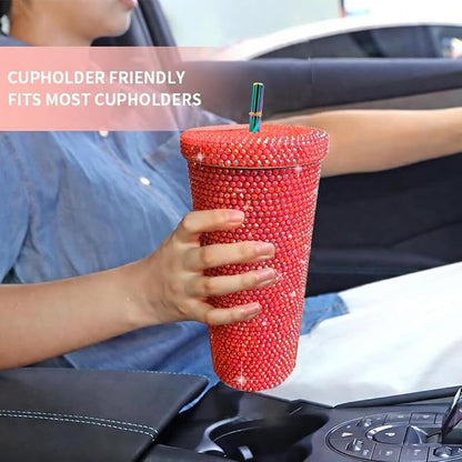 26oz Bling Rhinestone Tumbler - Image 4