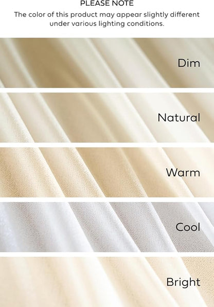 Ling's Moment 10Ft Ivory Chiffon Like Table Runner - Image 7