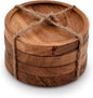 Wooden Coasters for Drinks by KaizenCasa