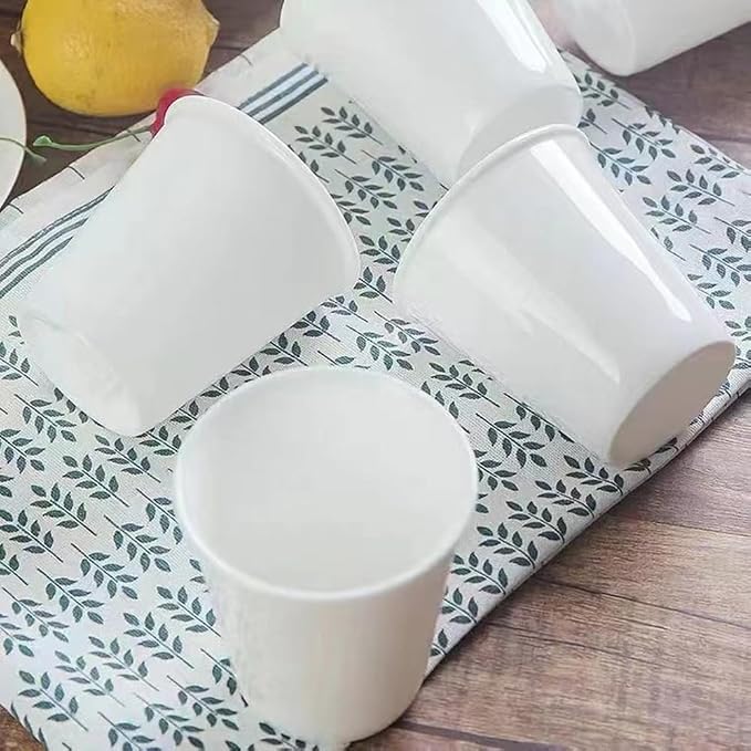 Paper Cup Design Ceramic Mug Eco-Friendly Reusable Cup, Minimalist Home & - Image 6