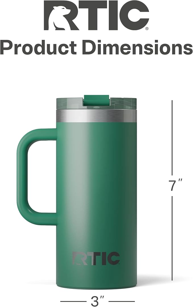 RTIC 16oz Road Trip Travel Mug - Image 4