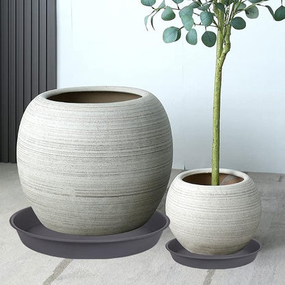 2 Pack of 16 17 inch Plant Saucer, 2.3" Depth, Plant Trays - Image 4