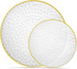 PLASTICPRO 32 Piece Combo Plate Set includes 16-7'' inch Plates & 16-10'' inch by PLASTICPRO