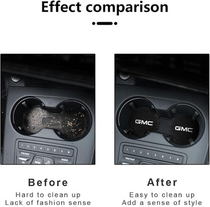 Car Cup Holder Coaster for GMC Sierra Denali Canyon Terrain Yukon Jimmy Acadia - Image 6