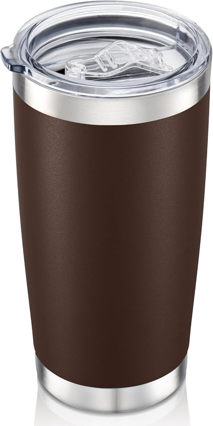 20 oz Tumbler with Lid Stainless Steel Insulated Tumblers, 1 Pack | Leak Proof by Unknown