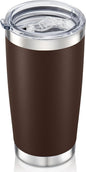 20 oz Tumbler with Lid Stainless Steel Insulated Tumblers, 1 Pack | Leak Proof by Unknown