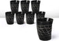 Handicrafts Home Viking Horn Shot Glasses Set of 8, Handmade Natural Ox Horn by HandicraftsHome