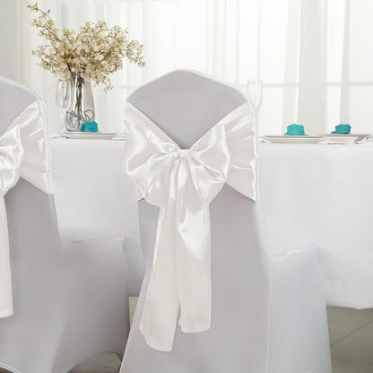 Horbaunal 2 Pack Ivory Satin Table Runner 12 x 108 Inch | Smooth Table Runners - Image 3