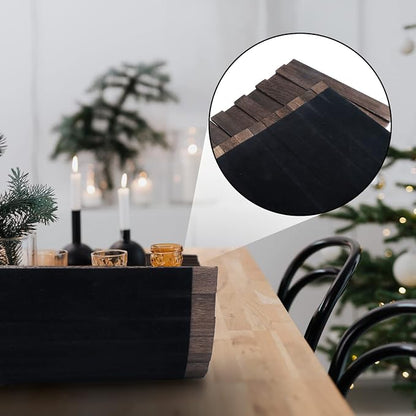 Wooden Table Runner, Natural Durable Wood Table Runner, 50 x 12 Inches - Image 3
