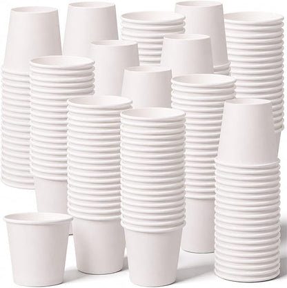 300 Pcs Mini Coffee Cups Brown Culture Cup 2oz Disposable Bathroom Cups Paper by Unknown