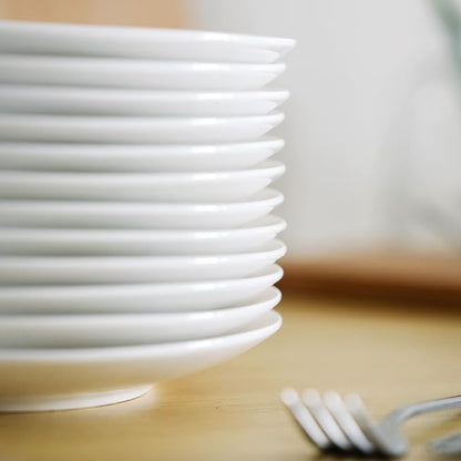 BTaT- White Dessert Plates, 8 inch, Small Plates - Image 8