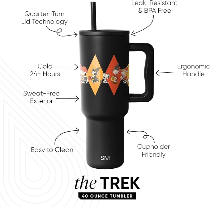 Simple Modern Halloween Tumbler - Image 2