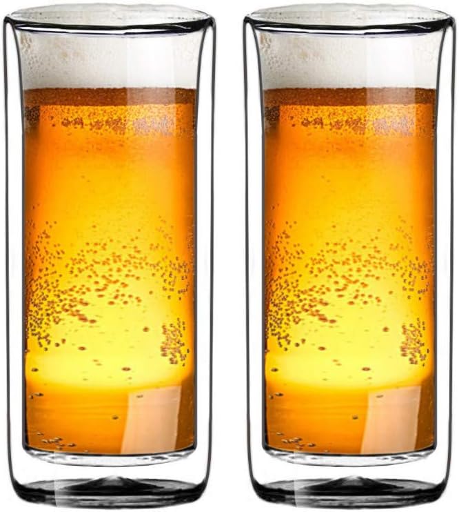 Sun's Tea 20oz Ultra Clear Strong Double Wall Insulated Thermo Glass Tumbler V3 - Image 2