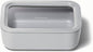 Caraway Glass Food Storage - 6.6 Cup Glass Container - Ceramic Coated Food Container - Non Toxic, Non Stick - Dishwasher, Oven, & Microwave Safe – Gray