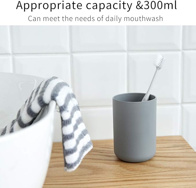 Brandless Plastic Tumblers Plastic Water Tumbler Reusable Drinkware Glasses - Image 3