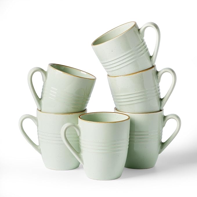 famiware Jupiter Coffee Mugs Set of 6, 13oz Coffee Mug, Microwave and by Famiware