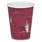 Solo 378SI-0041 8 oz Bistro SSP Paper Hot Cup by SOLO