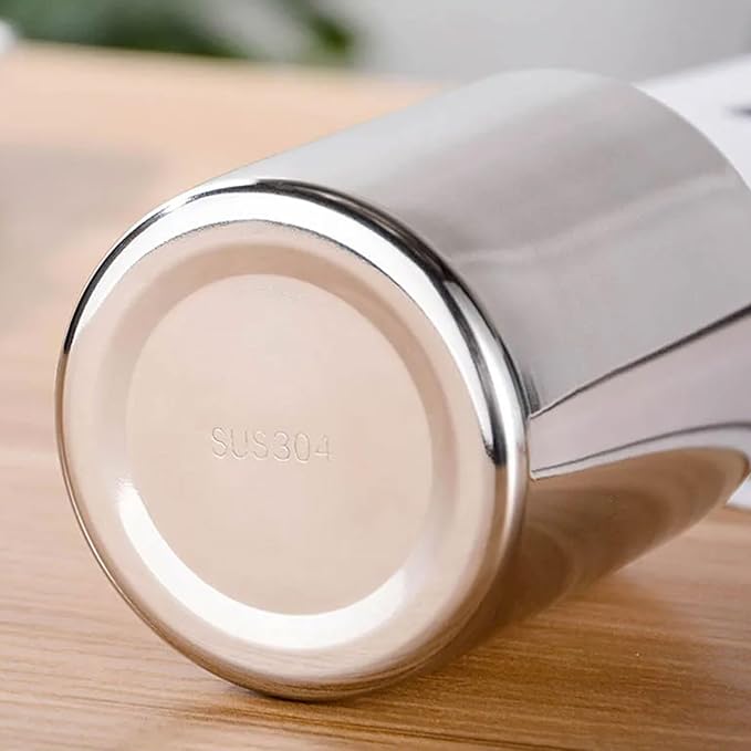 Reusable Double Wall Stainless Steel Cups Insulated Coffee Mug Handleless Beer - Image 7