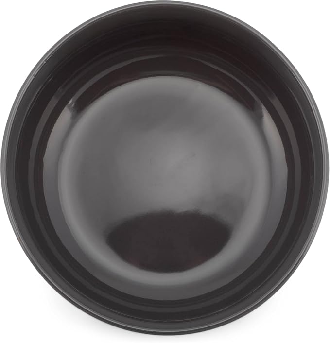 Elanze Designs Bistro Glossy Ceramic 8.5 inch Large Serving Bowls Set of 2 - Image 4