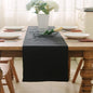 Dinning Table Runner 12 x 90 Inches Farmhouse Kitchen Coffee Burlap Table Runner by NATUS+WEAVER