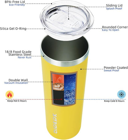 BJPKPK 20 oz Skinny Tumbler - Image 2