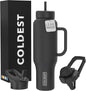 Coldest Tumbler with Handle and Straw by Coldest