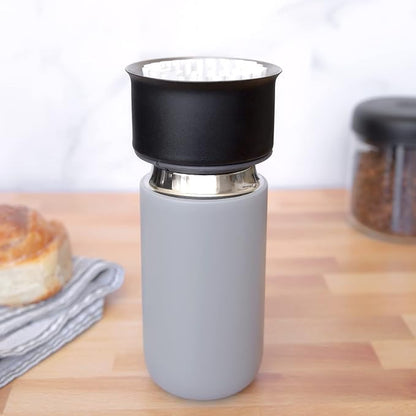 Fellow Carter Move Ceramic Lined Travel Coffee Mug 12 oz Stainless Steel | No - Image 7