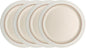 Denby - Heritage Atrium Dinner Plates Set of 4-10.8in Natural Style Ceramic Stoneware Tableware - Dishwasher & Microwave Safe - Scratch Resistant - Large Dinnerware, Lunch Plates For Everyday Use