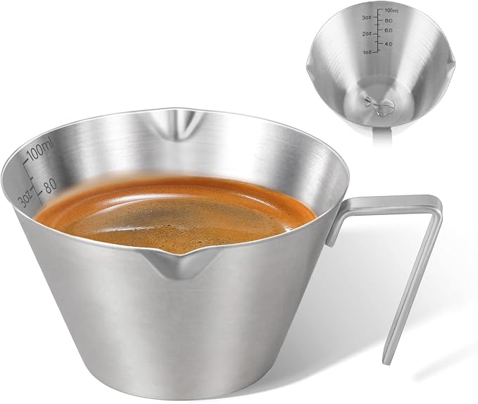 1 Pc Stainless Steel Espresso Shot Cup by carrottimes