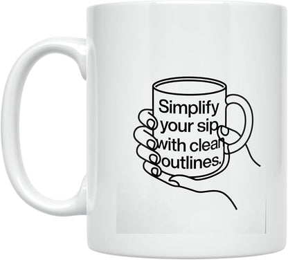 Minimalist Coffee Mug by Unknown