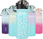 BJPKPK 18 oz Water Bottle with Straw & Handle, Insulated Stainless Flask | Leak by BJPKPK