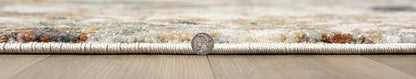 Keen Home Design Area Rugs - 12x15 Non-Shedding, Abstract Rugs for Kitchen, Living Room, Bedroom, Dining Room, Entryway - Size: 12' x 15', Multi