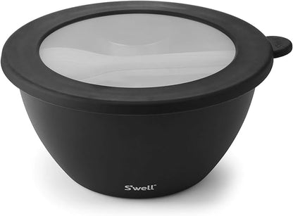 S'well Stainless Steel Salad Bowl Kit XL 184oz, Includes 5oz Canister - Image 7