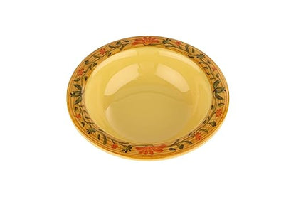 GET B-1611-VN Melamine Pasta Bowl with Wide Rim, 16 Ounce, Venetian (Set of 12)