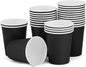 25 Pack 8 oz Disposable Paper Cups, Beverage Cups by BALDCC
