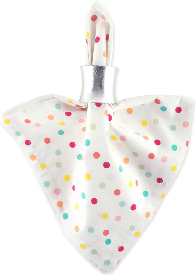 DII Polka Dot Party Print Tabletop Collection Reusable & Machine Washable - Image 2