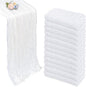 12 Pack White Cheesecloth Table Runner 35 x 120 Inch | Boho Gauze Cheese Cloth by Pepmily