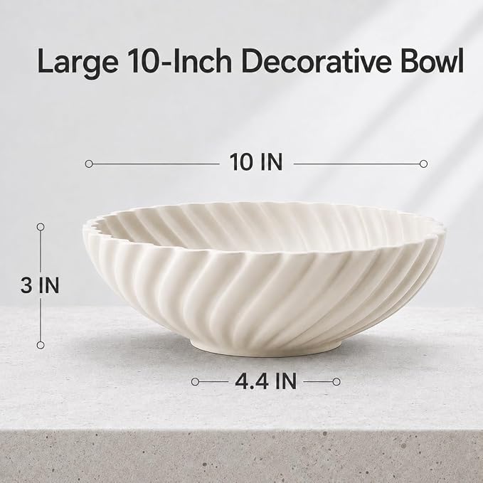 Ceramic Decorative Bowl, Stylish Fruit Bowl - Image 7