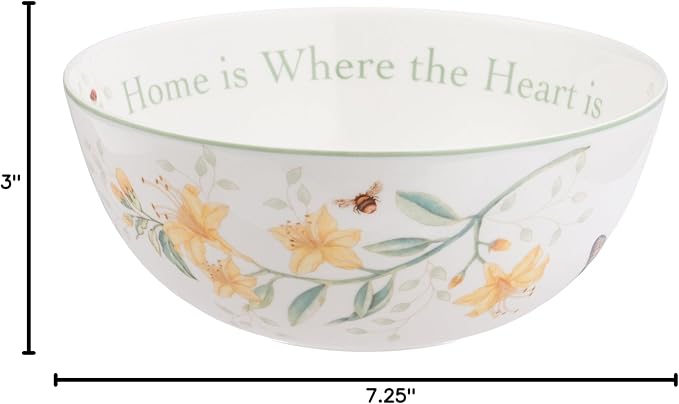 Lenox Butterfly Meadow "Home Is Where The Heart Is" Serving Bowl - Image 6