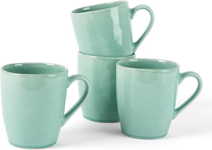 famiware Aurora Coffee Mugs, 14oz Mug Set of 4, Stoneware Mug, Cups by Famiware