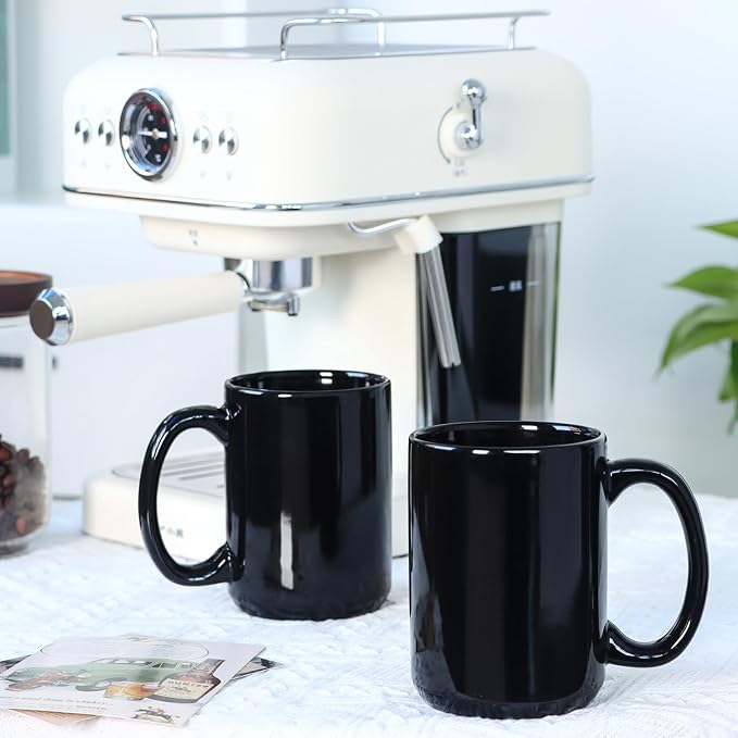16 OZ Coffee Mugs, Classic Blank Ceramic Cup - Image 6