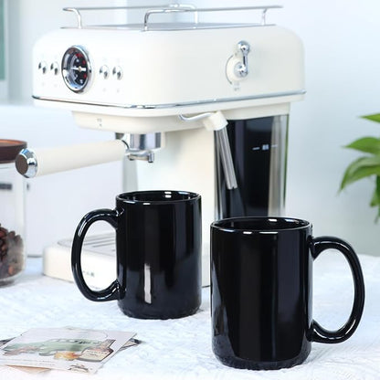 16 OZ Coffee Mugs, Classic Blank Ceramic Cup - Image 6