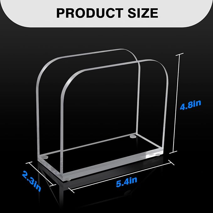 Kordory U-shaped Acrylic Napkin Holder - Image 2