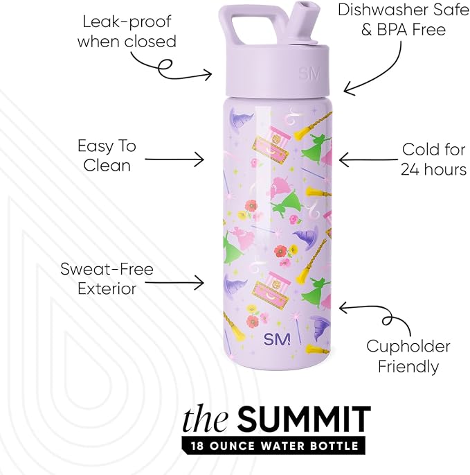 Simple Modern Wicked Kids Water Bottle & Toddler Cup | 18oz | Insulated - Image 2