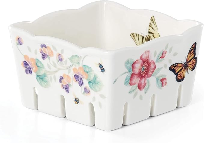 Lenox Butterfly Meadow Berry Bowl, 1.25 LB by Lenox